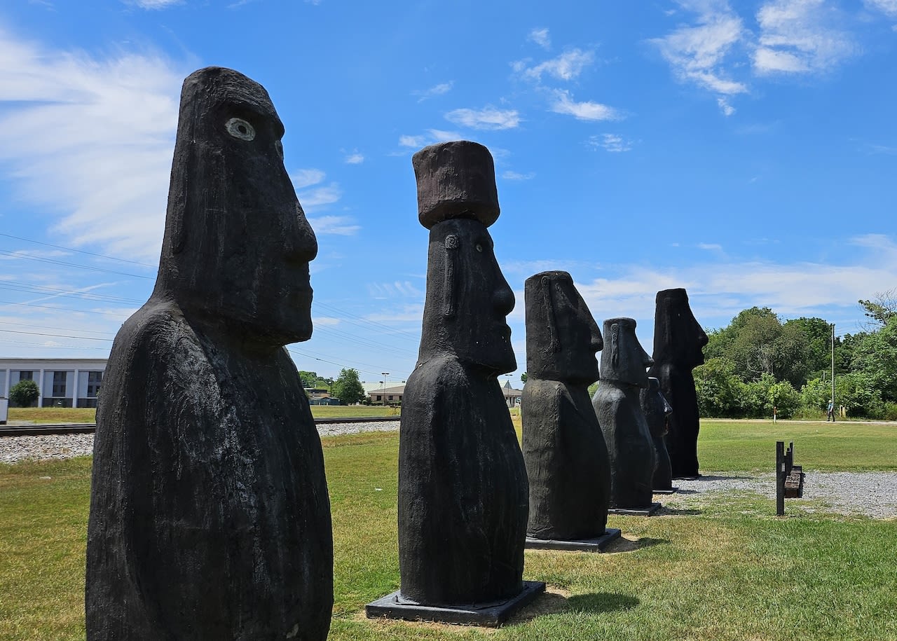 Easter Island Moai: Replicas of some of world’s most unusual monuments only short drive away