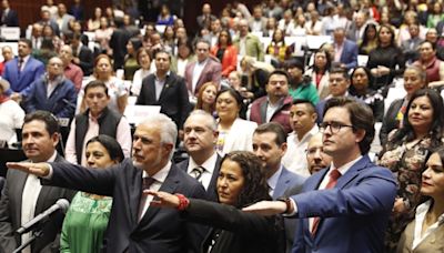 Sebastián Ebrard Lestrada, sobrino de Marcelo, rinde protesta como diputado federal