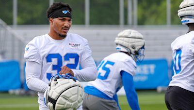 Detroit Lions camp observations: Brian Branch practices in pads for first time this year