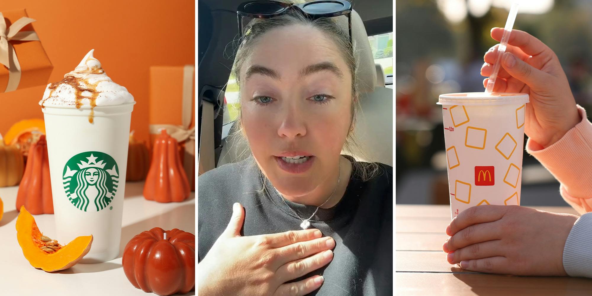 ‘It’s basically the new McDonald’s’: Customer calls out Starbucks after seeing how many calories are in their fall drinks