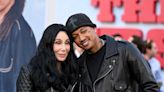 Cher, 78, and Alexander Edwards, 38, look utterly loved up as they match in black biker leather for red carpet appearance