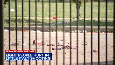 8 injured in Little Italy shootout, including 74-year-old woman: Chicago police