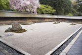 Japanese dry garden