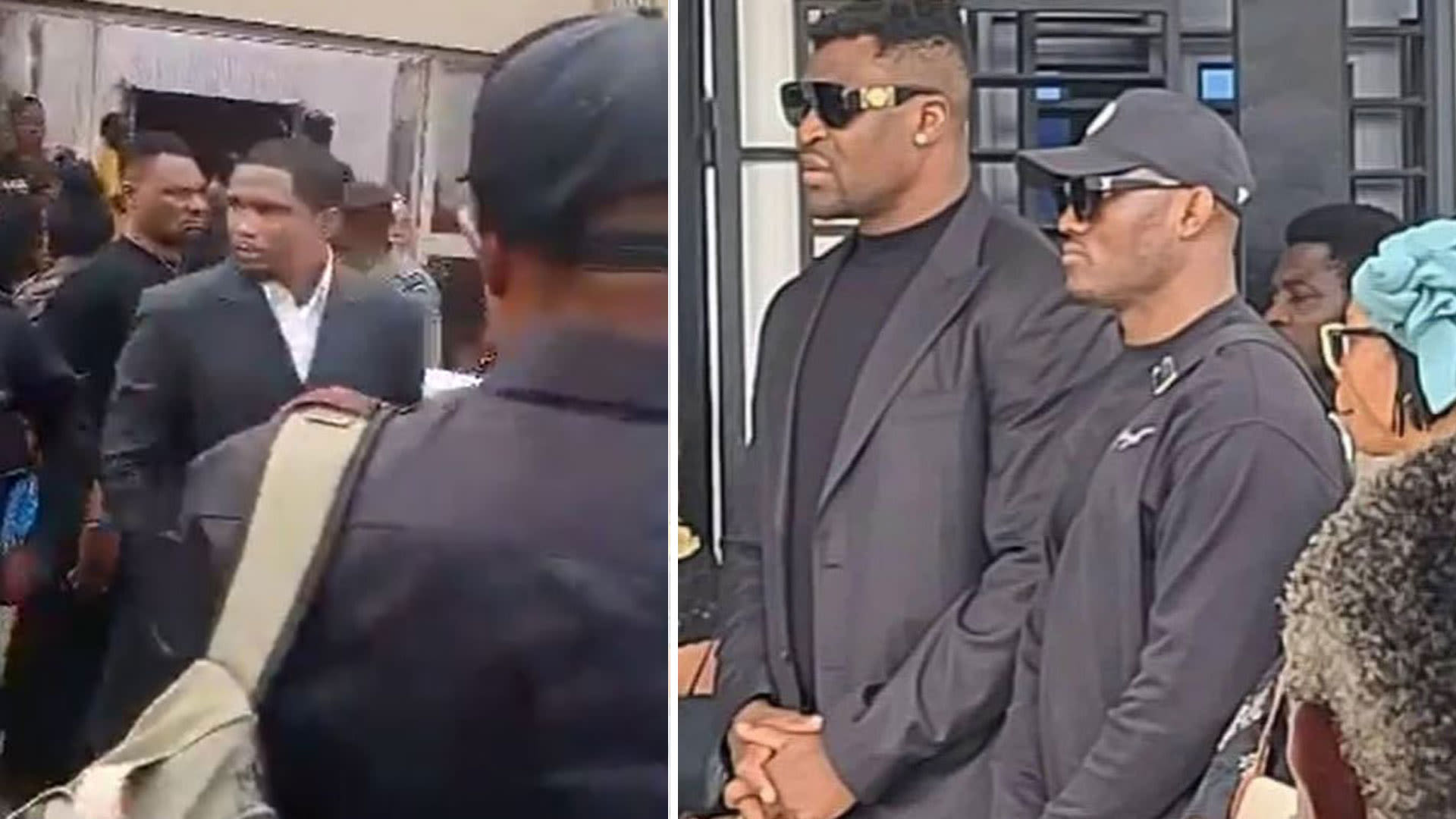 Francis Ngannou lays tragic 15-month-old son to rest at funeral