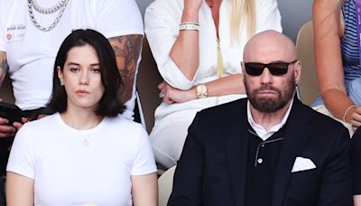 John Travolta and daughter Ella Bleu spotted on rare outing at Paris Olympics