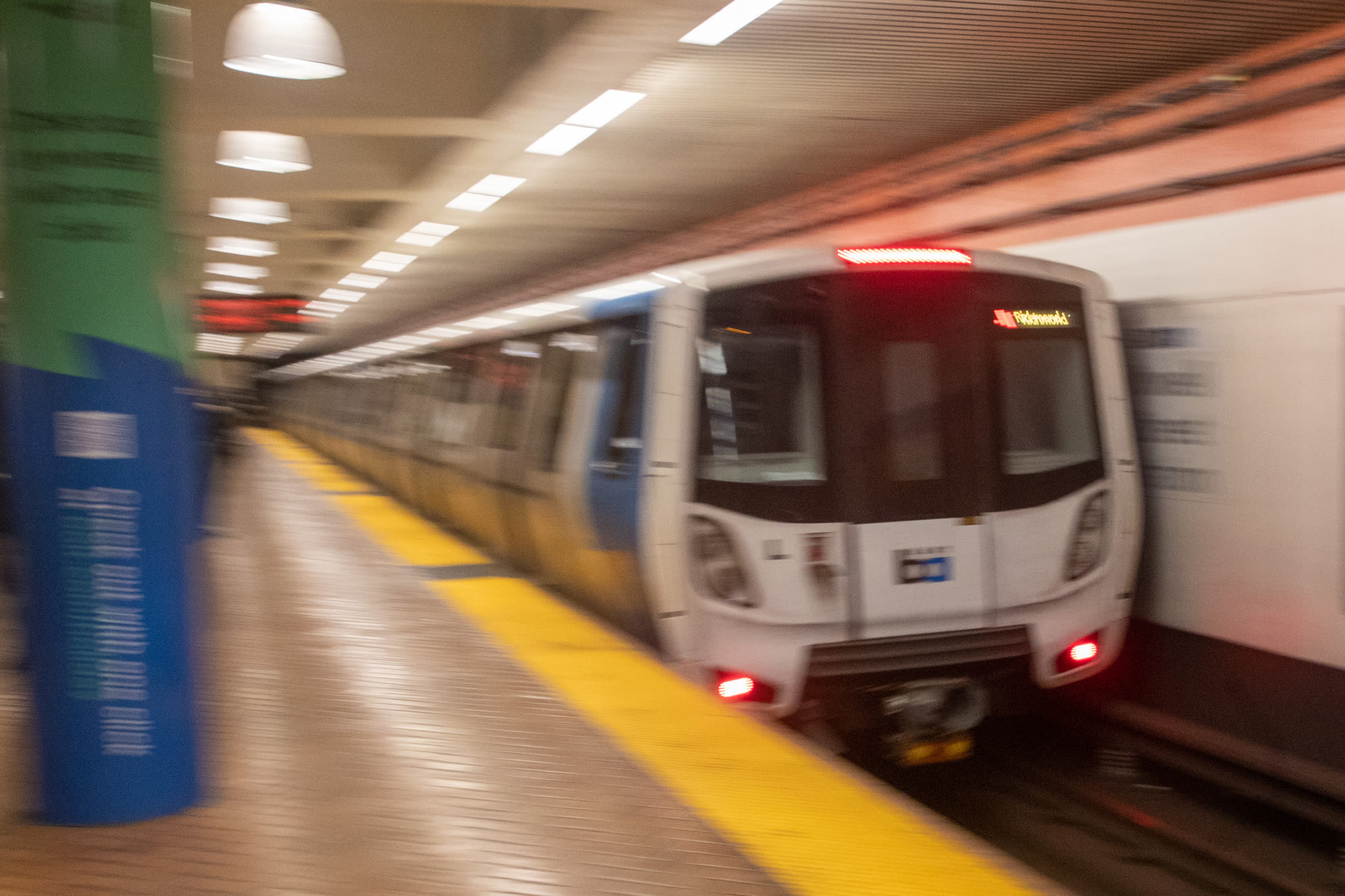 Woman, 74, dies after being pushed as BART train was approaching