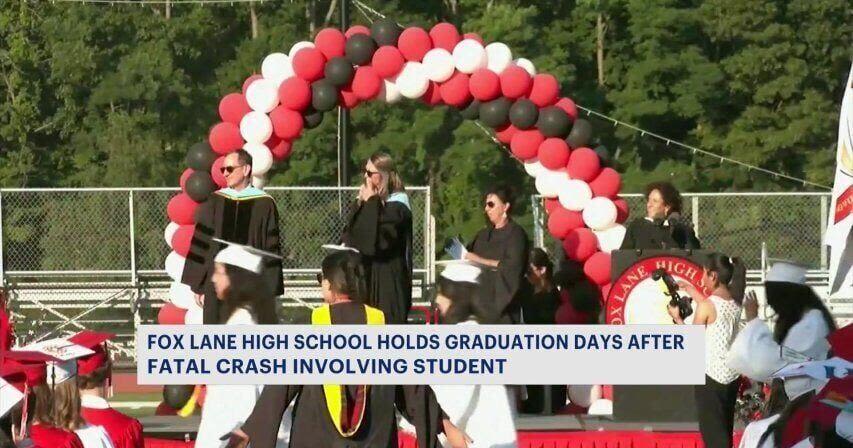 Fox Lane High School remembers senior student killed in crash at graduation ceremony