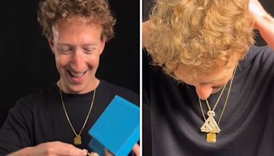 Mark Zuckerberg flaunts his ‘epic’ new gold chain from rapper T-Pain: ‘Zuck 2.0 is wild’