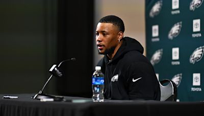 Saquon Barkley sets record straight with bitter Giants fans over Eagles signing