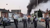 40 police officers injured in riots after UK knife attack