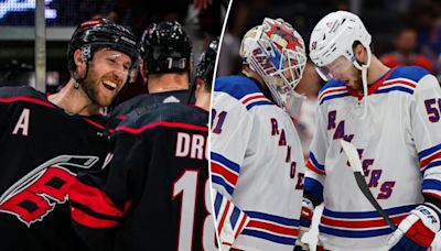 Rangers will clash with rival Hurricanes in Round 2 of NHL playoffs