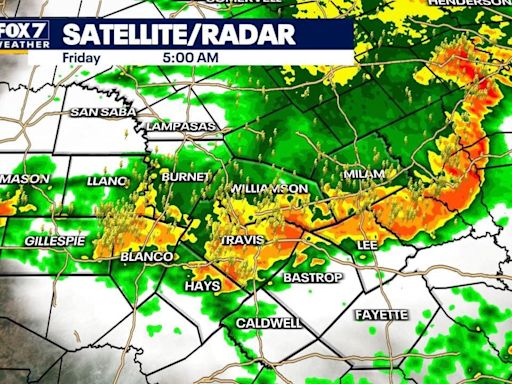 Austin weather: Flood advisory until 9 a.m.