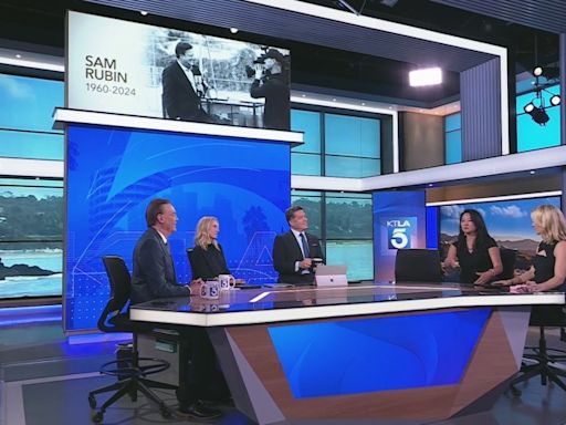 LIVE: KTLA 5 Morning News team pays tribute to Sam Rubin