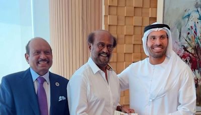 Rajinikanth receives Golden Visa from UAE’s Department of Culture and Tourism