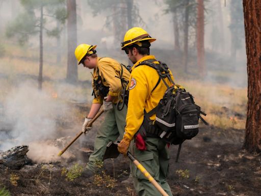 Falls fire acreage continues to grow as 21 large wildfires burn across Oregon