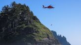 Stranded on Proposal Rock: US Coast Guard assists with airlift rescue near Neskowin