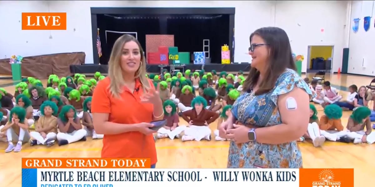 Myrtle Beach Elementary School presents Willy Wonka Kids dedicated to Ed Oliver