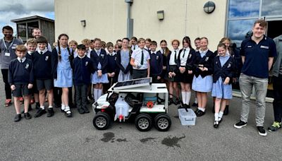 Revolutionary water bot designed by a primary school student brought to life