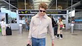 Joe Alwyn touches down in France just days after Taylor Swift's Paris shows