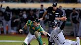 Andrus' 2-run double caps 5-run 9th, White Sox beat A's 5-3