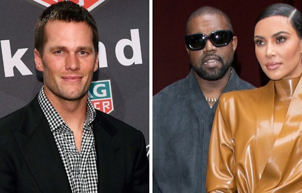 Tom Brady Dragged Kanye West Into Roast After Unimpressed Kim Kardashian Got Mercilessly Booed