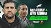 Watch Live: Nick Sirianni and Howie Roseman's season-ending press conference today at 2:30pm