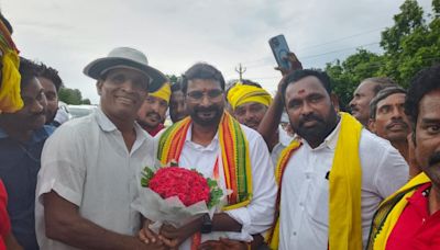 TDP MLA Kondru Murali Mohan promises four-lane road between Vizianagaram and Rajam