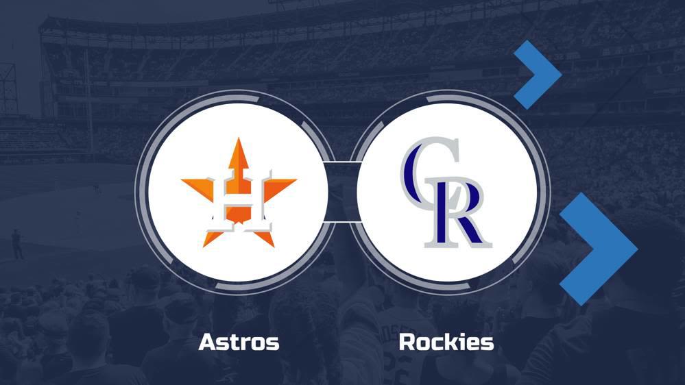 Astros vs. Rockies Prediction & Game Info - June 26