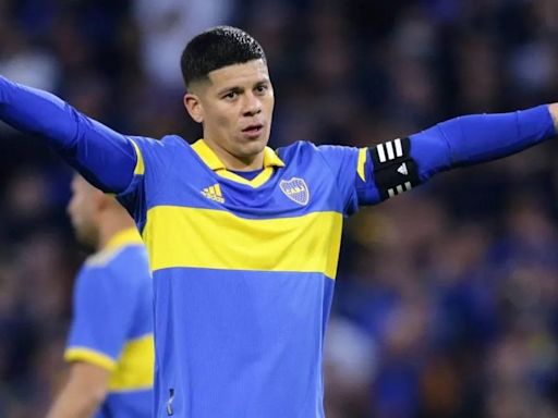 Marcos Rojo, en duda para el duelo de Boca ante Trinidense