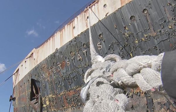 Dispute over SS United States docking in Philadelphia heads to mediation, judge rules