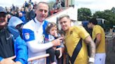 Diehard fan overjoyed to take granddaughter to first Rovers match and meet players