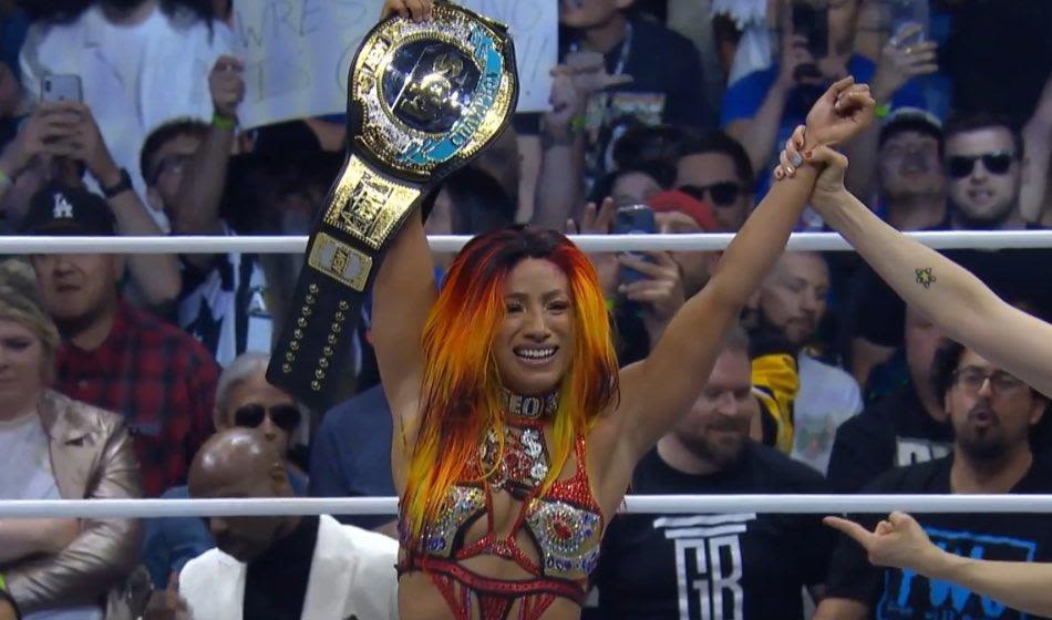 Mercedes Moné Wins First Championship in AEW at Double or Nothing