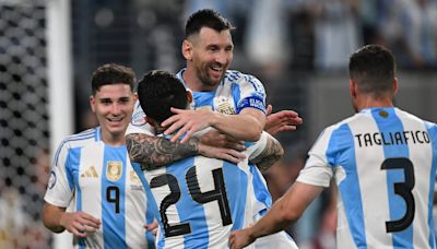 Argentina 2-0 Canada: Messi and Alvarez score in Copa America semi