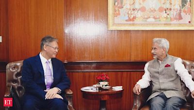 S Jaishankar meets Chinese envoy, highlights 'common interest' in 'stabilisation' of India-China ties