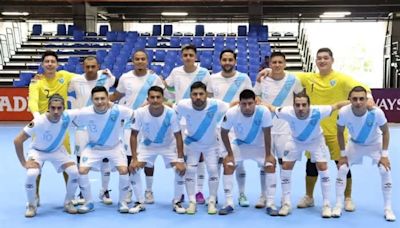 Selección de Futsala de Guatemala se juega el boleto al Mundial de Uzbekistán contra México