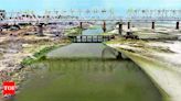 New man-made channel of Ganga starts streaming water | Allahabad News - Times of India