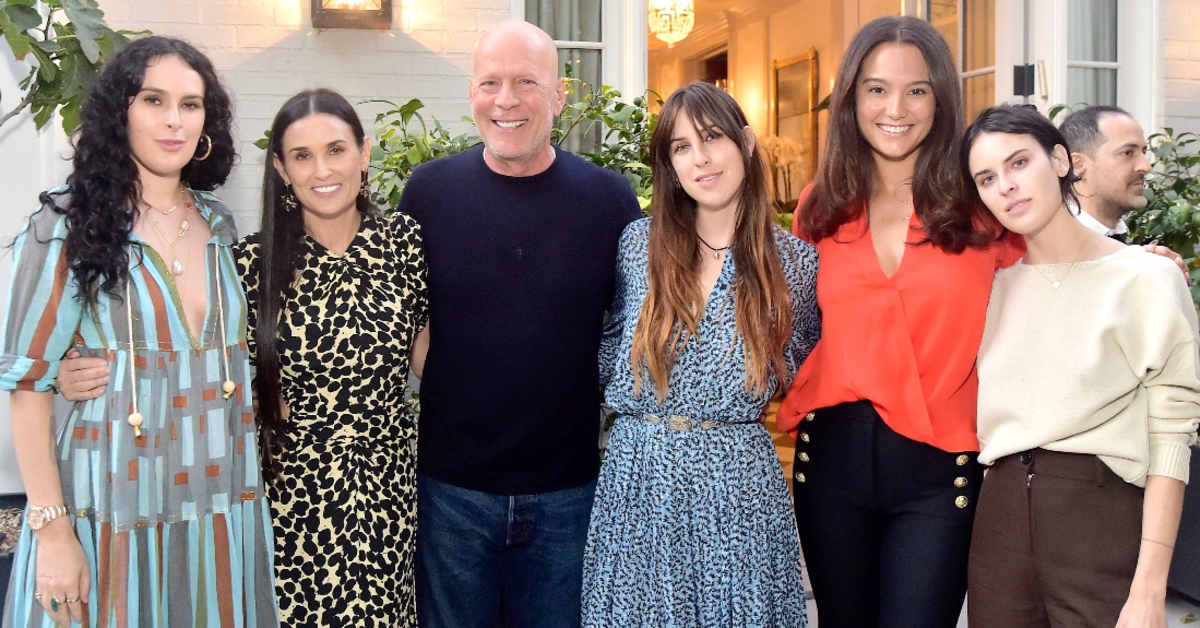 Demi Moore and Emma Heming Team Up for Father's Day Tribute to Bruce Willis