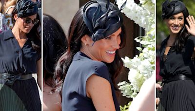 Meghan Markle's striking wedding guest dress is uncannily similar to this Amazon steal