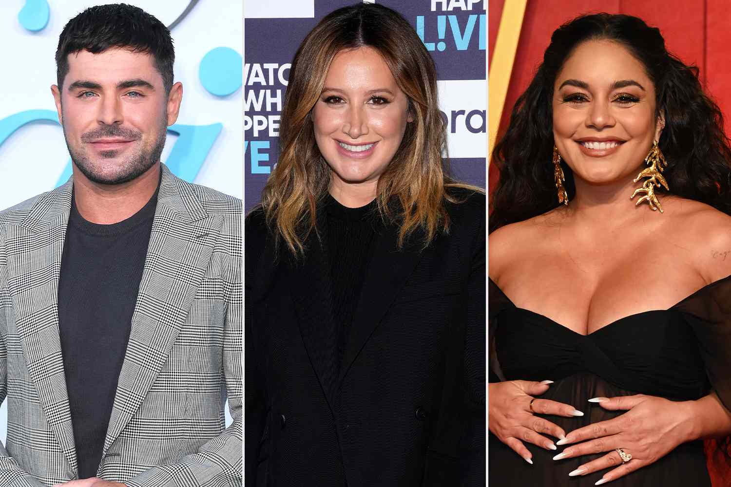 Zac Efron reacts to 'High School Musical' costar and ex Vanessa Hudgens having a baby