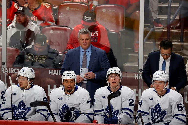 NHL Maple Leafs fire Keefe as coach after first-round exit