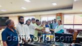 BJP Belman Maha Shaktikendra submits memorandum against toll collection on Karkala-Padubidri road