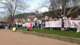 App State students protest unacceptable learning conditions in Wey Hall renovation