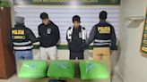 Atrapan a dos bandidos cuando transportaban 5 kilos de cocaína en Chiclayo