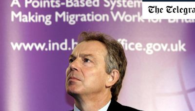 Tony Blair is in no position to gives lectures on immigration