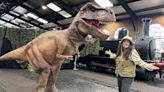 Europe's biggest walking dinosaur making Jurassic tracks to Brechin railway this weekend