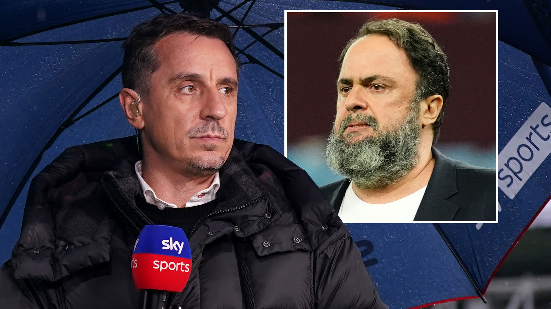 Forest SUE Sky Sports over Neville's 'mafia gang' comments in now-deleted post