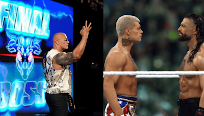 Roman Reigns, The Rock, And Cody Rhodes Set...For Epic Triple Threat Main Event At WWE WrestleMania 41; ...