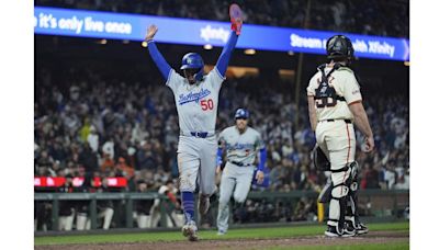 Will Smith’s 2-run double in 10th lifts Dodgers over Giants