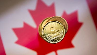 CANADA FX DEBT - Canadian dollar weakens, benchmark yield slips