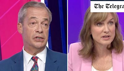 Nigel Farage demands apology from Fiona Bruce after fiery Question Time